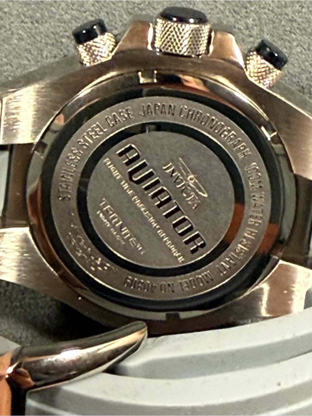 Invicta Aviator Men Model 40809 - Men's Watch Quartz - Picture 6 of 7